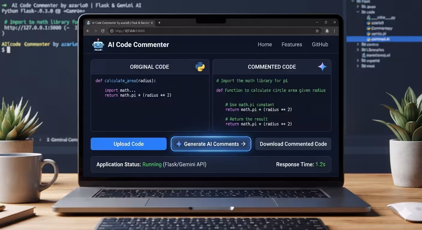 Building an AI Code Commenter with Flask and Google Gemini: A Complete Walkthrough
