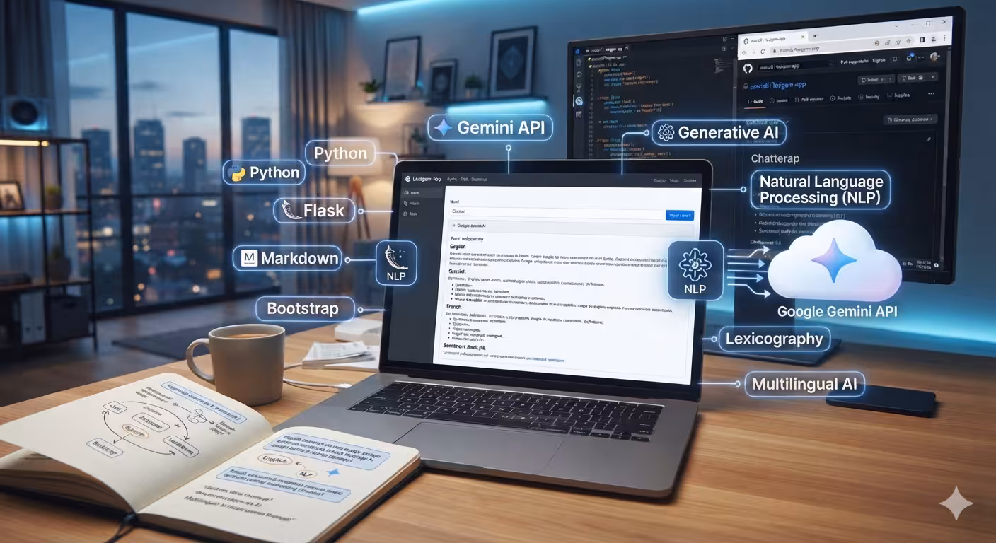 Building LexiGem: An AI-Powered Dictionary App with Google Gemini and Flask